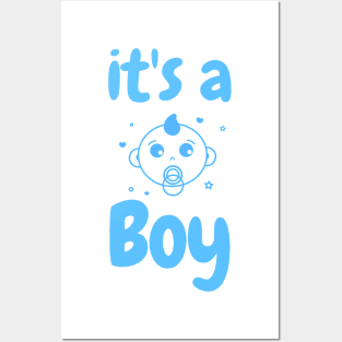 It's a Boy Posters and Art